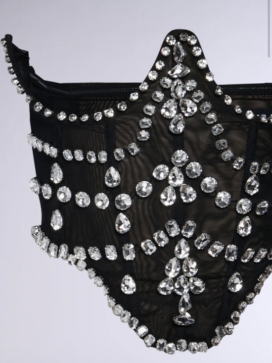 JODIE RHINESTONE BELT - S/M main image 5